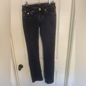 Women’s True Religion Jeans pocket sequin details, size 29, great condition